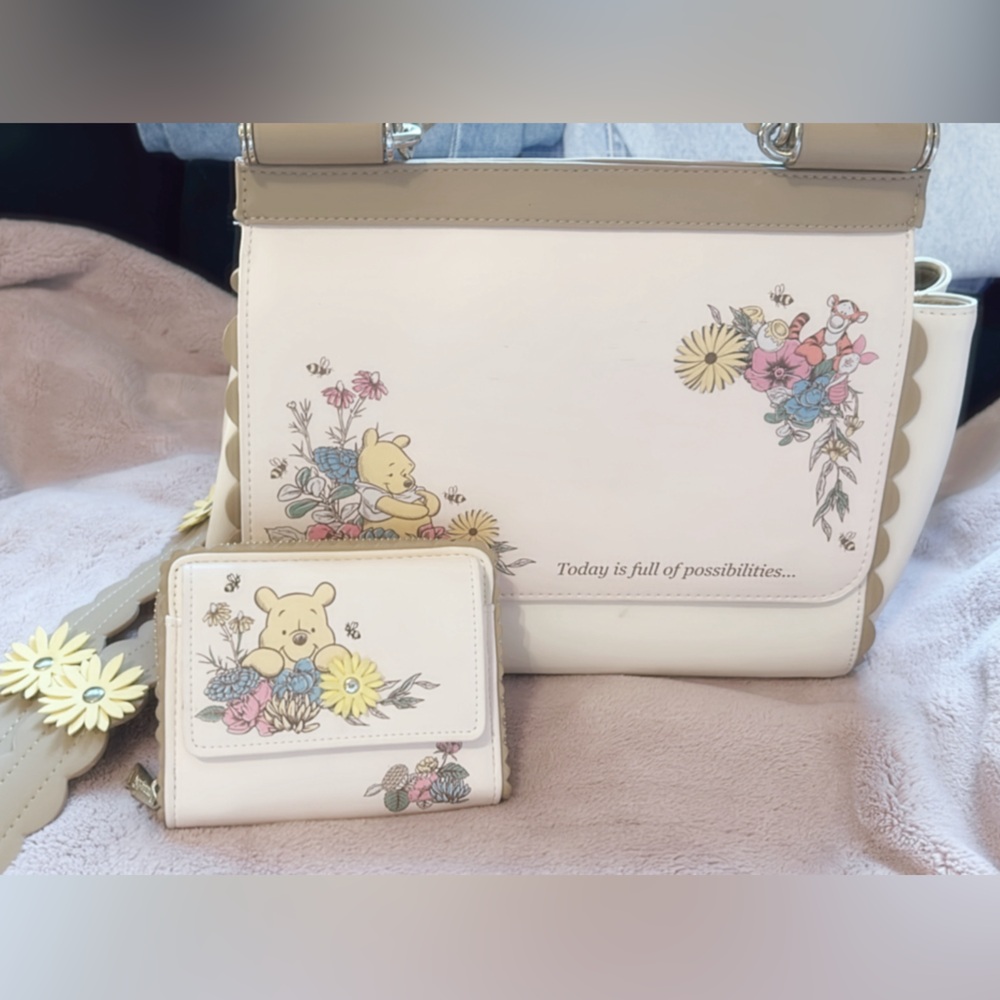 Disney lounge fly box lunch exclusive whinnie the Pooh purse